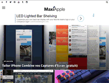 Tablet Screenshot of maxiapple.com